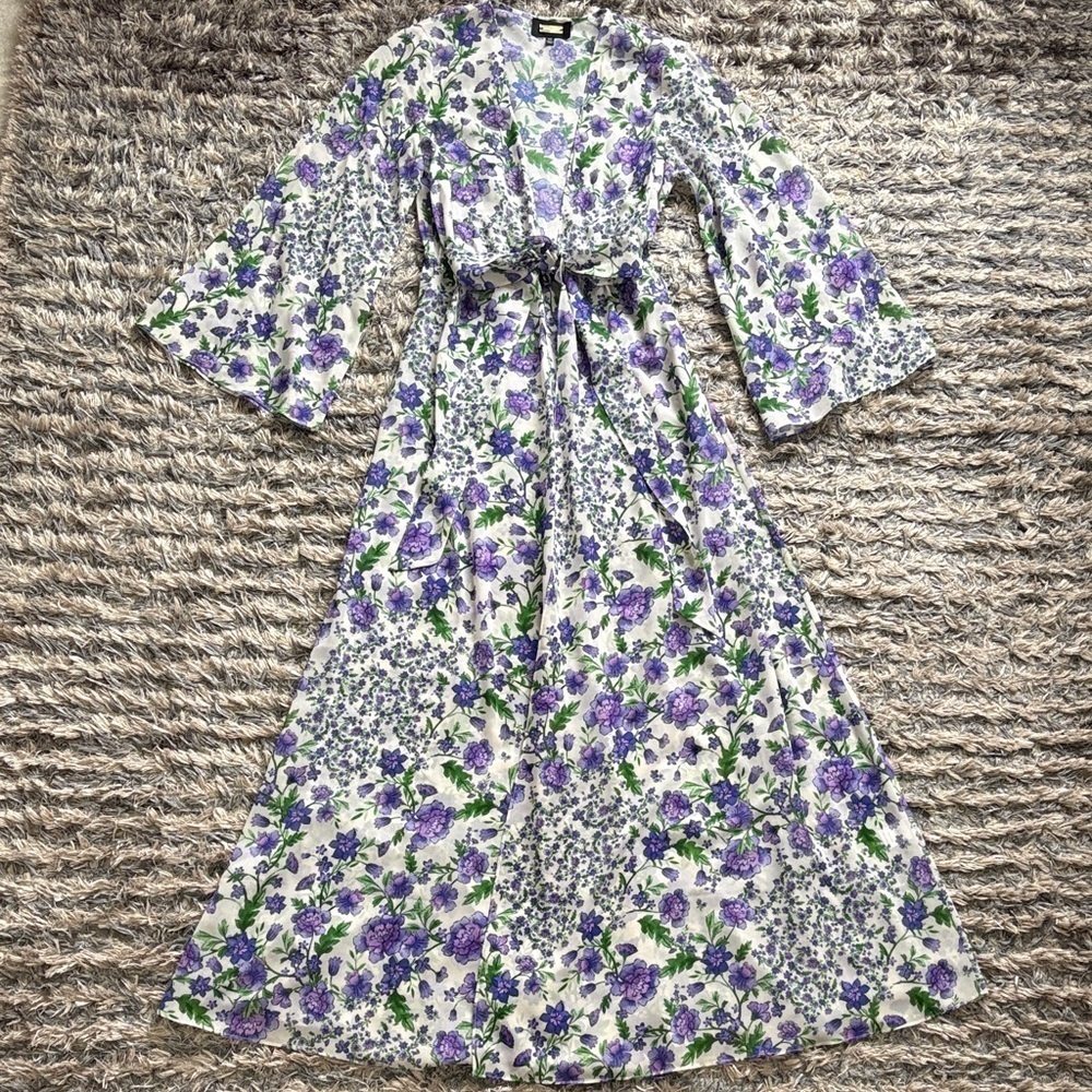 NWOT! Glamorous Alexia Admor Floral Kaftan, Size XS